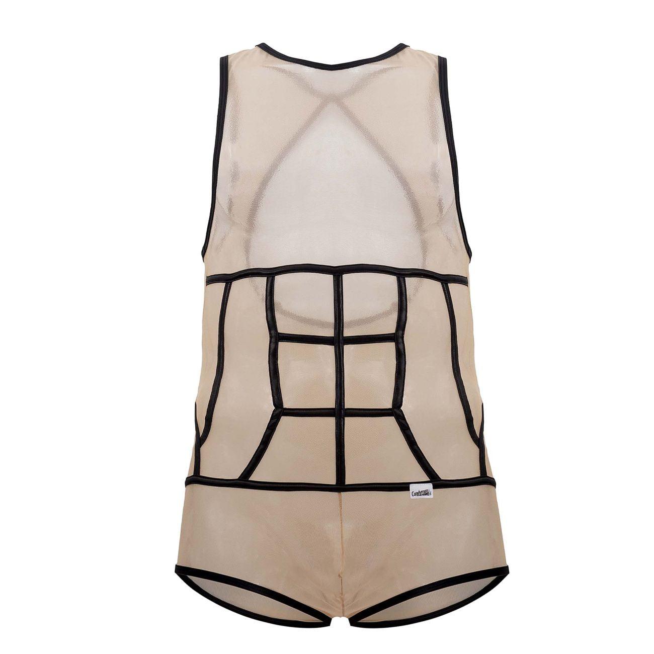 CandyMan 99683X Tulle Bodysuit