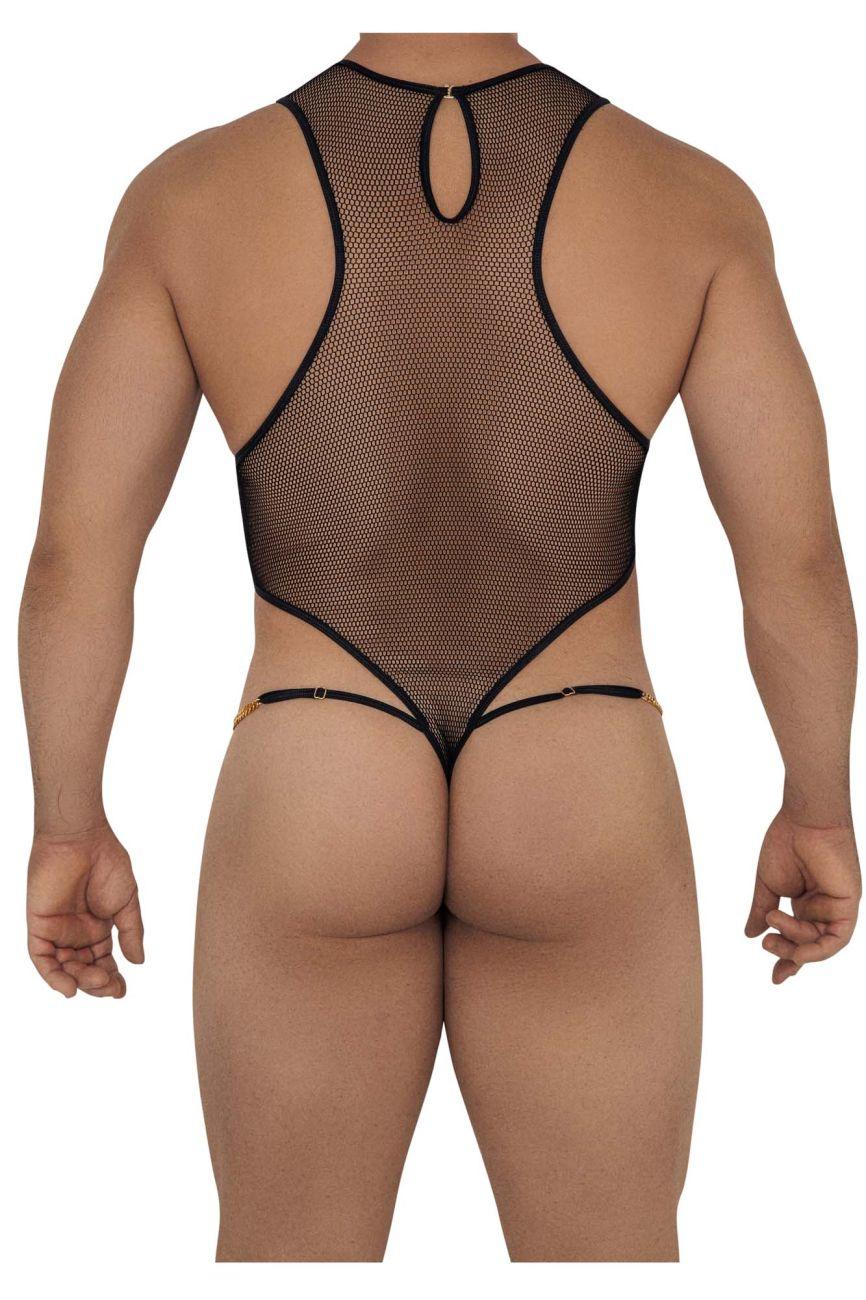 CandyMan 99584X Mesh-Lace Bodysuit