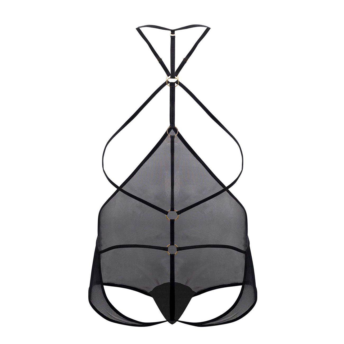 CandyMan 99662X Tulle Bodysuit