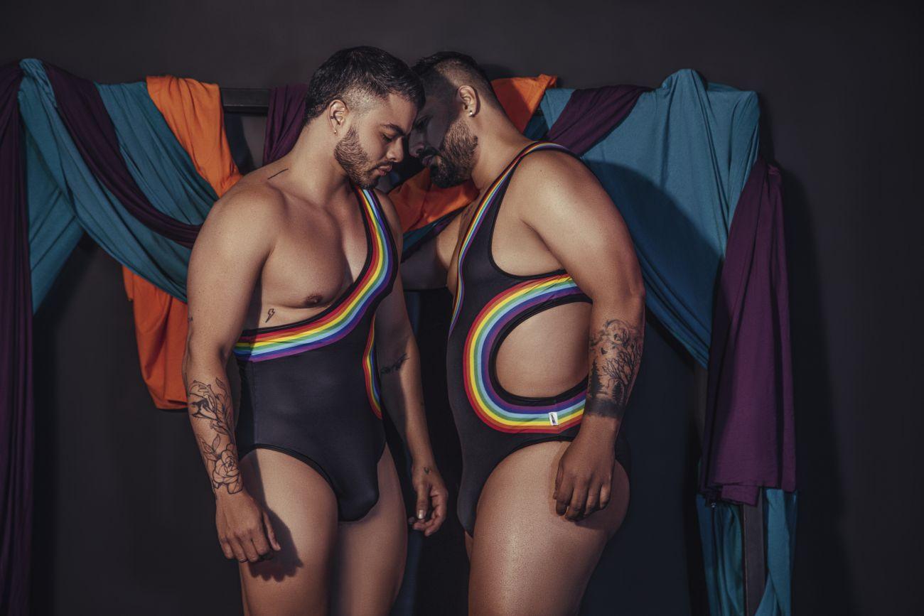 CandyMan 99702X Rainbow Bodysuit