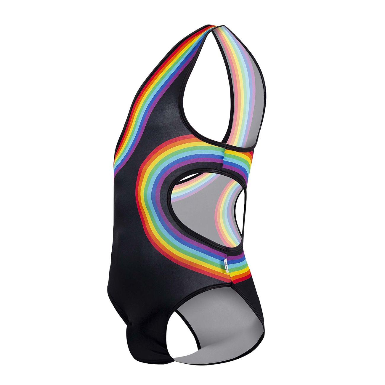 CandyMan 99702X Rainbow Bodysuit