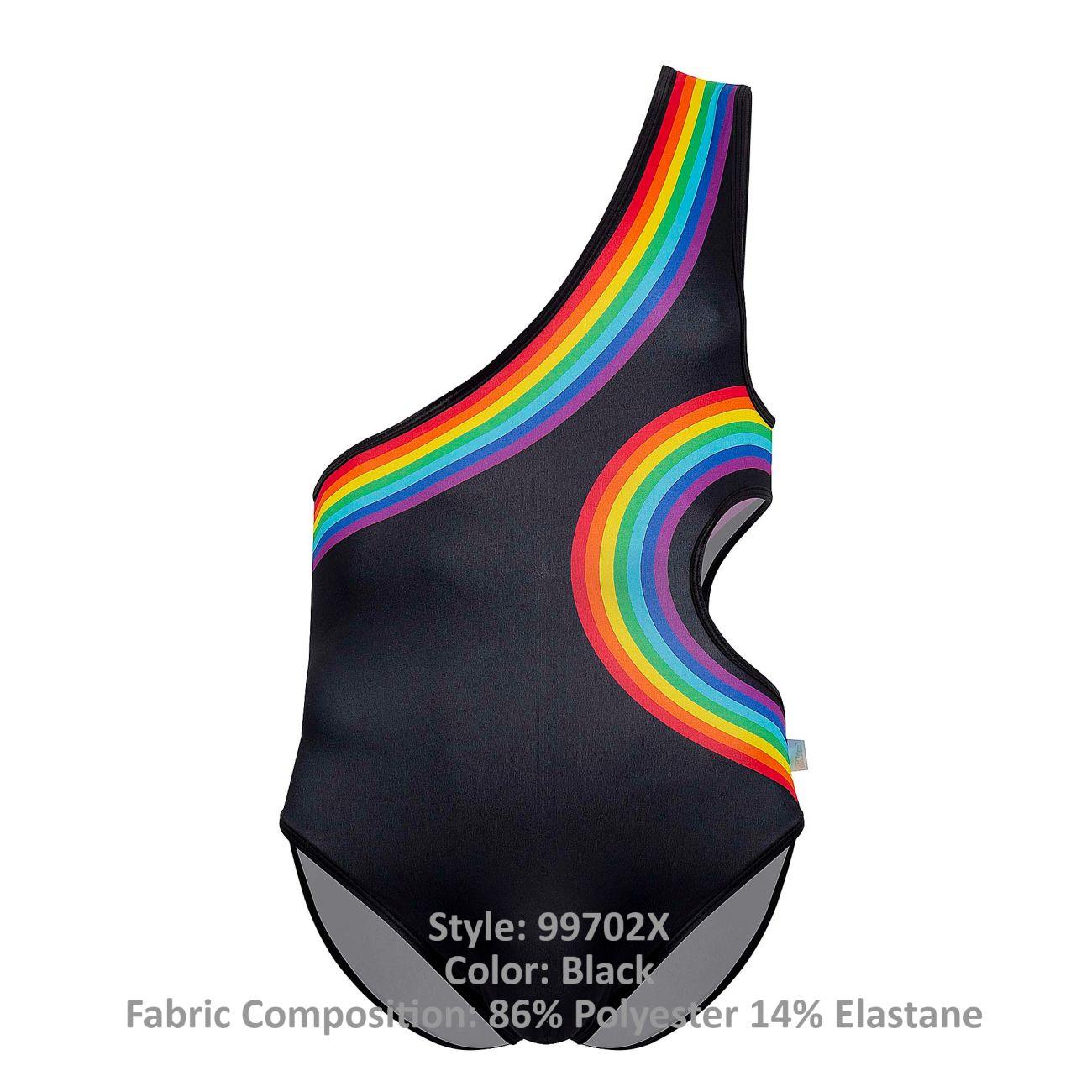 CandyMan 99702X Rainbow Bodysuit