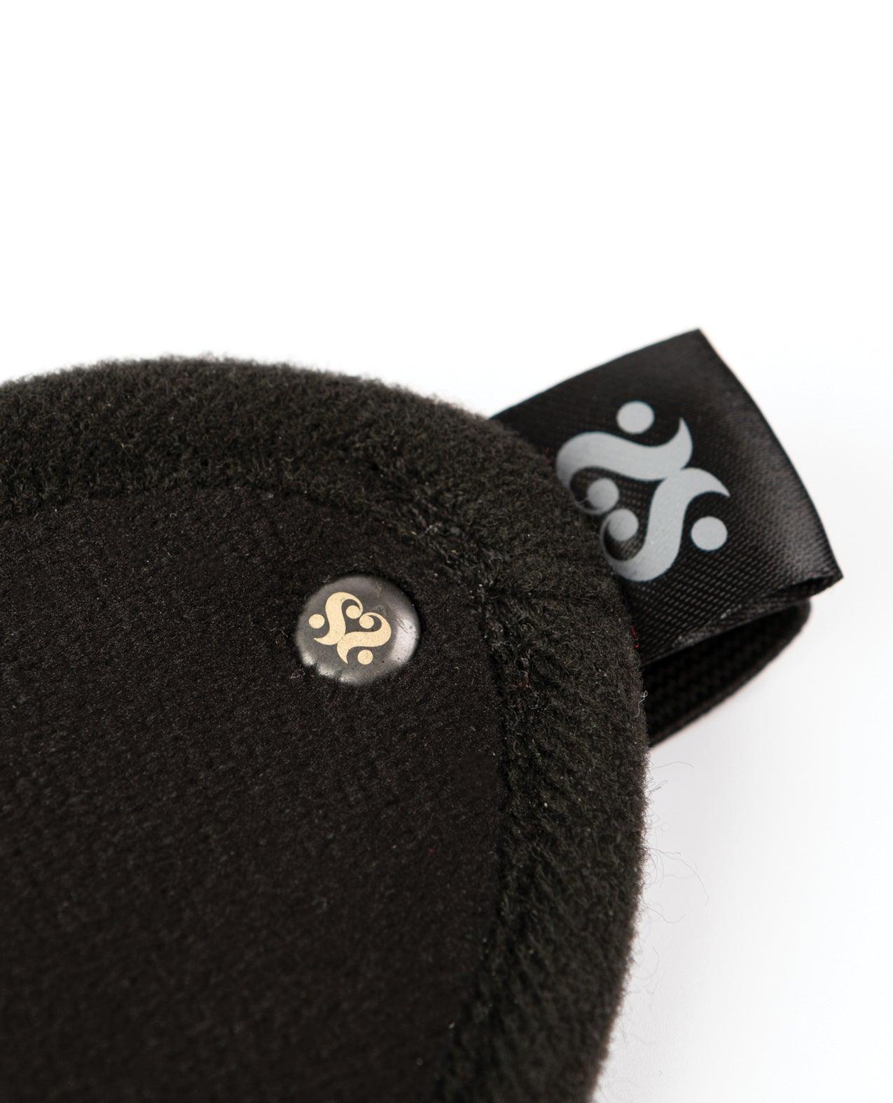 Sei Mio Eyes Wide Shut Soft Velvet Blindfold - Black