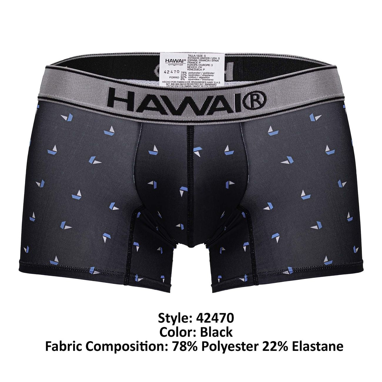 HAWAIR 42470 Printed Microfiber Trunks