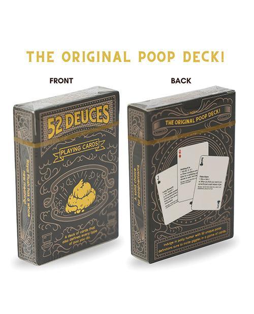 image of product,52 Deuces Poop Themed Playing Cards - SEXYEONE