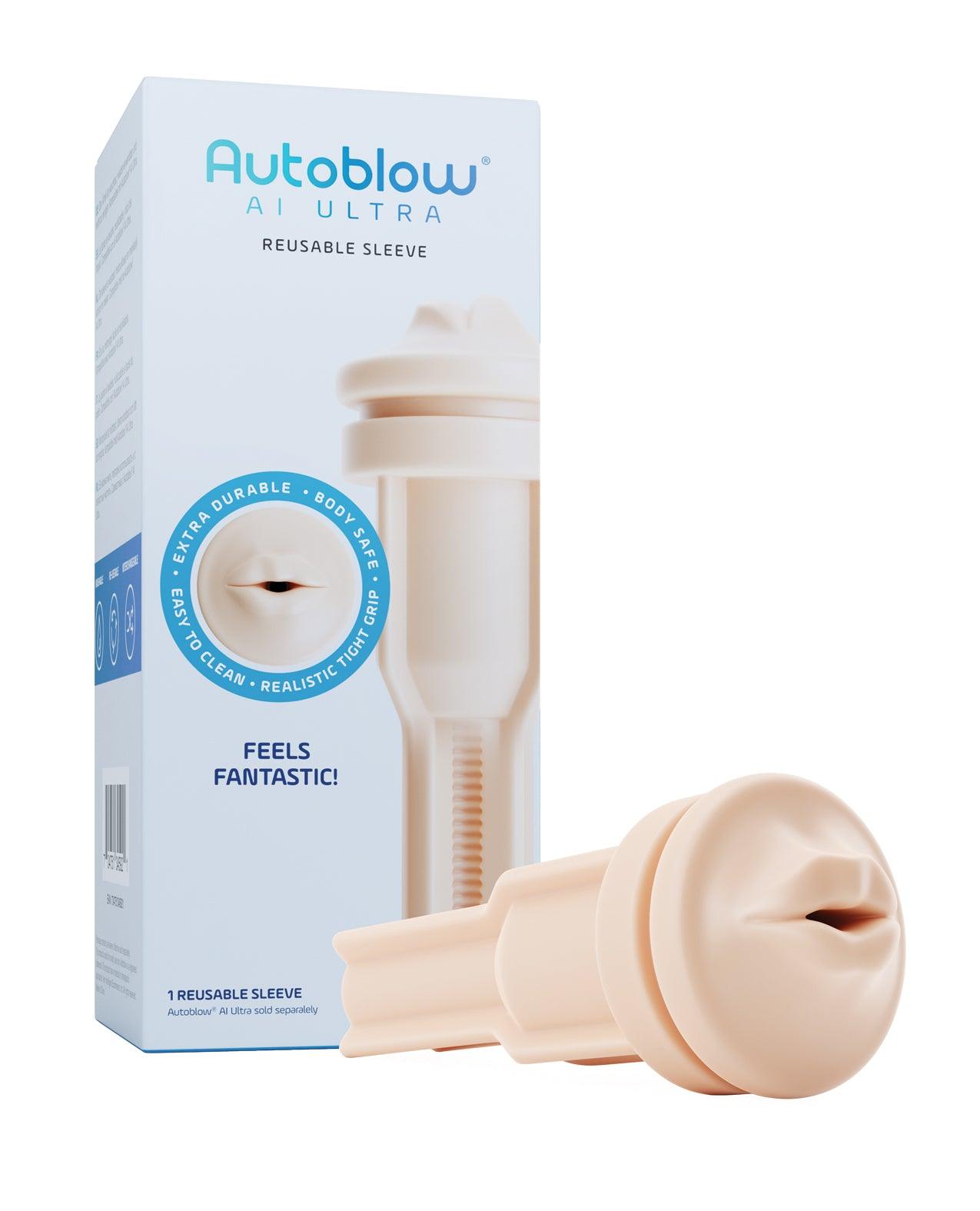 product image, Autoblow AI Ultra Mouth Sleeve