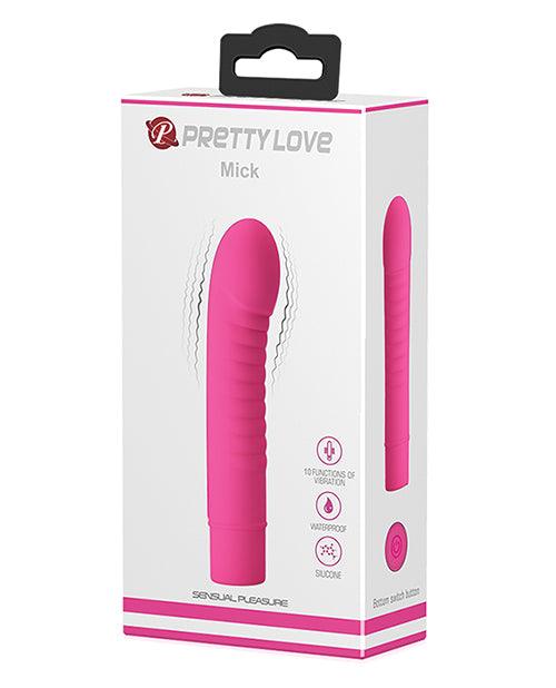 product image, Pretty Love Mick 10 Function Vibrator - Fuchsia