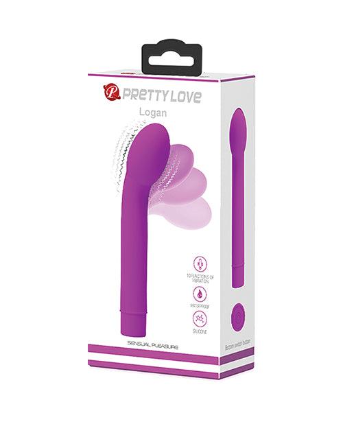 product image, Pretty Love Logan Bendable G-Spot Vibrator - Fuchsia