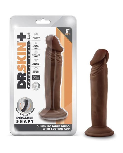 image of product,Blush Dr. Skin Plus 7" Posable Dildo