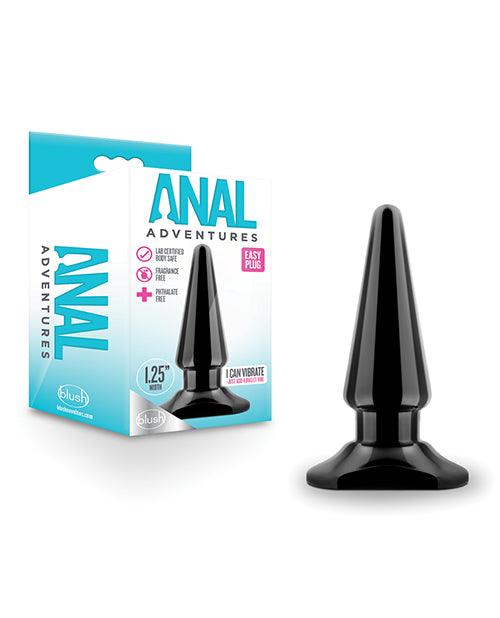 product image, Blush Anal Adventures Easy Plug - Black
