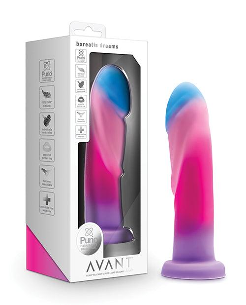 product image, Blush Avant Borealis Dreams Silicone Dildo - Cotton Candy
