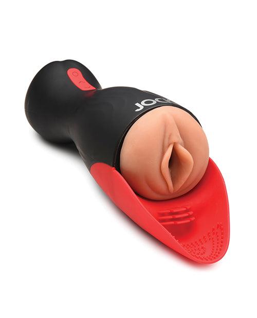 image of product,Curve Toys Jock Sucking & Vibrating stroker Masturbator