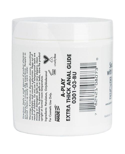product image,A Play Extra Thick Anal Glide w/Cushioning Oil based Formula - 4.5 oz