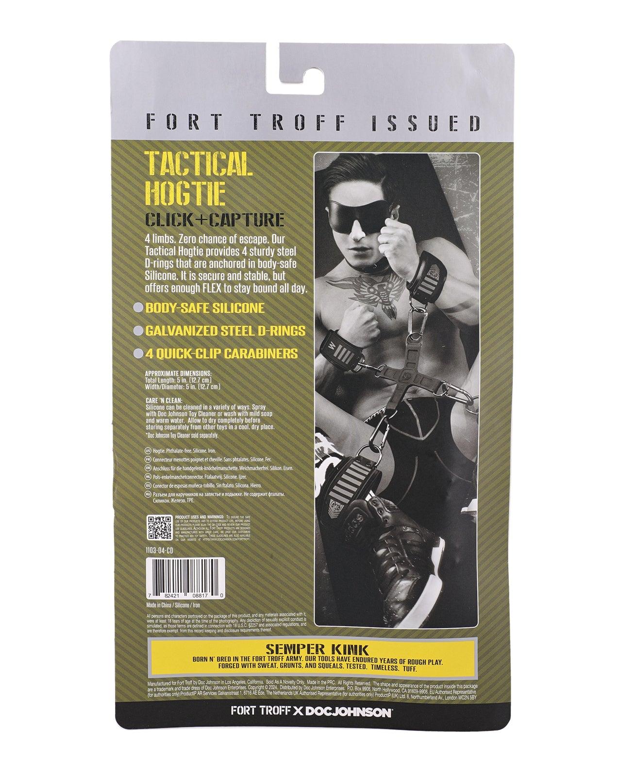 image of product,Fort Troff Tactical Hogtie - Black