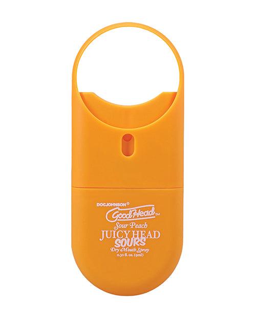 image of product,GoodHead Juicy Head Dry Mouth Spray To-Go - .30 oz Sour Peach