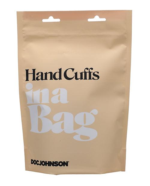image of product,In A Bag Handcuffs - Black