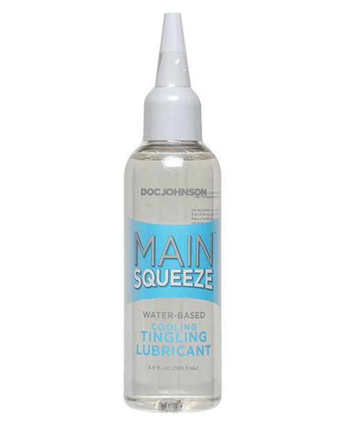 product image, Main Squeeze Cooling/Tingling Water-Based Lubricant - 3.4 oz
