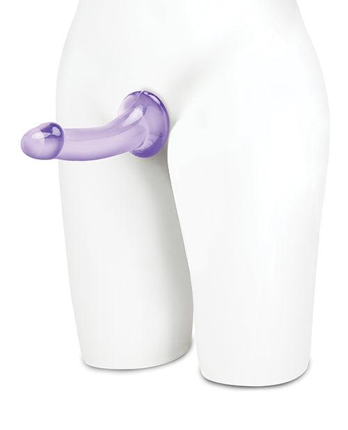 image of product,Lux Fetish Strapless Strap On - Purple