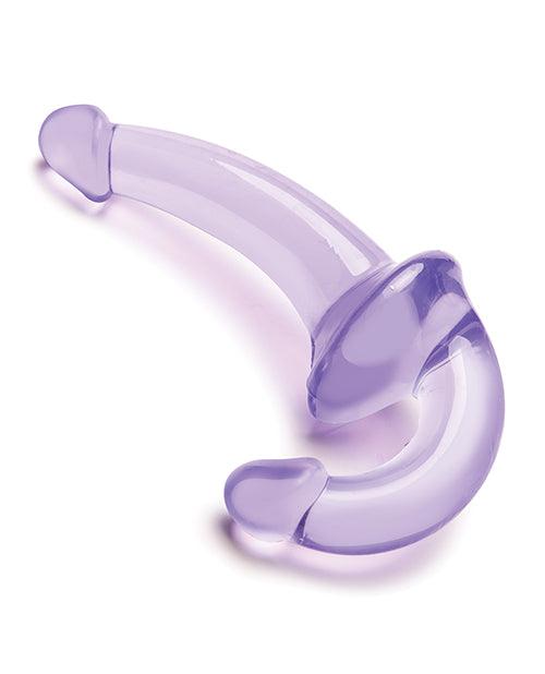 image of product,Lux Fetish Strapless Strap On - Purple