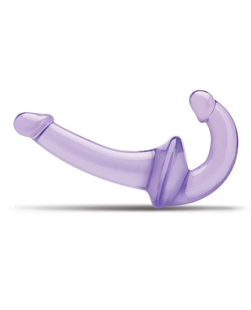 image of product,Lux Fetish Strapless Strap On - Purple