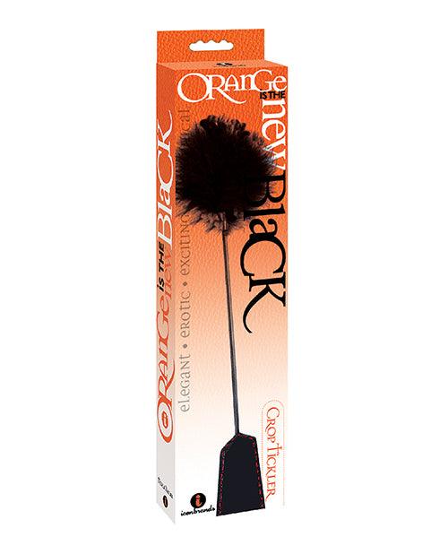 product image, The 9's Orange is the New Black Riding Crop & Tickler