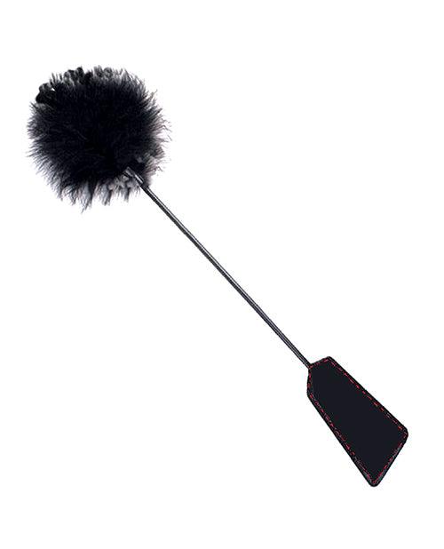 image of product,The 9's Orange is the New Black Riding Crop & Tickler