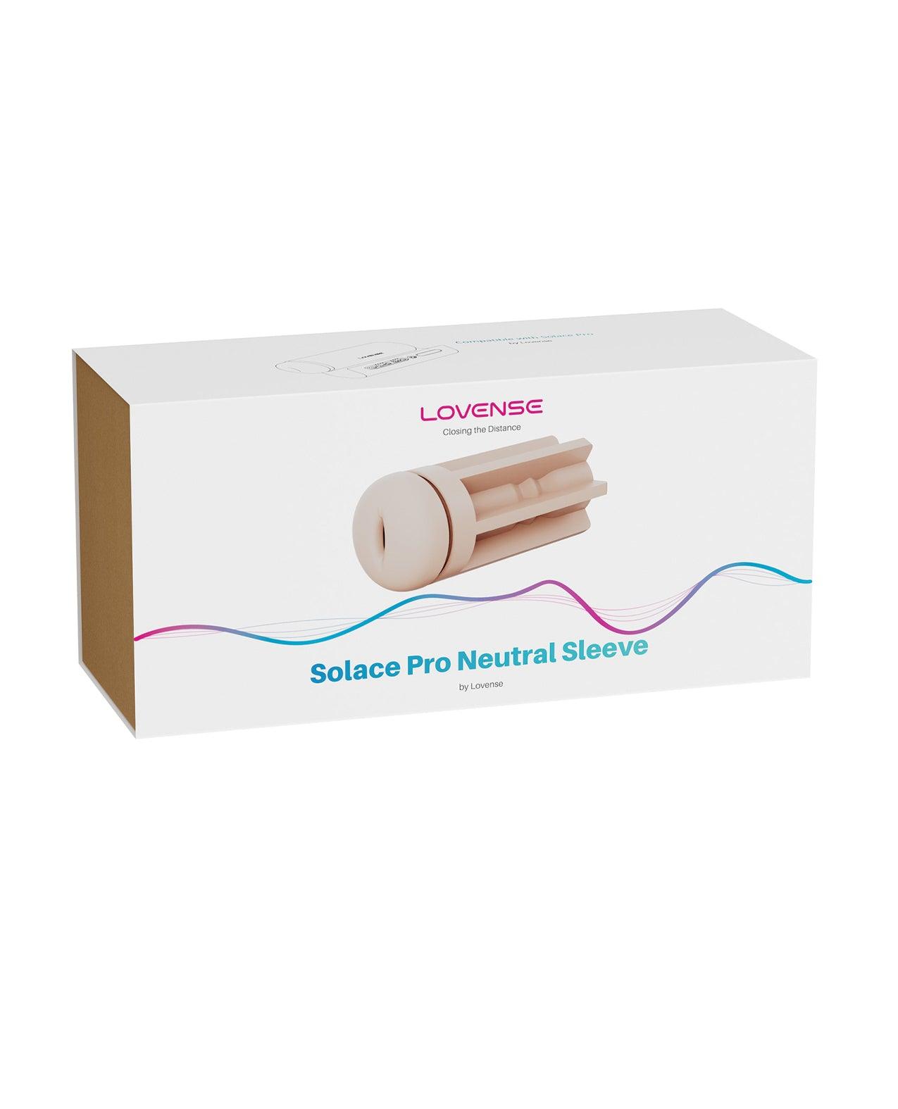 image of product,Lovense Neutral Sleeve for Solace Pro - Tan
