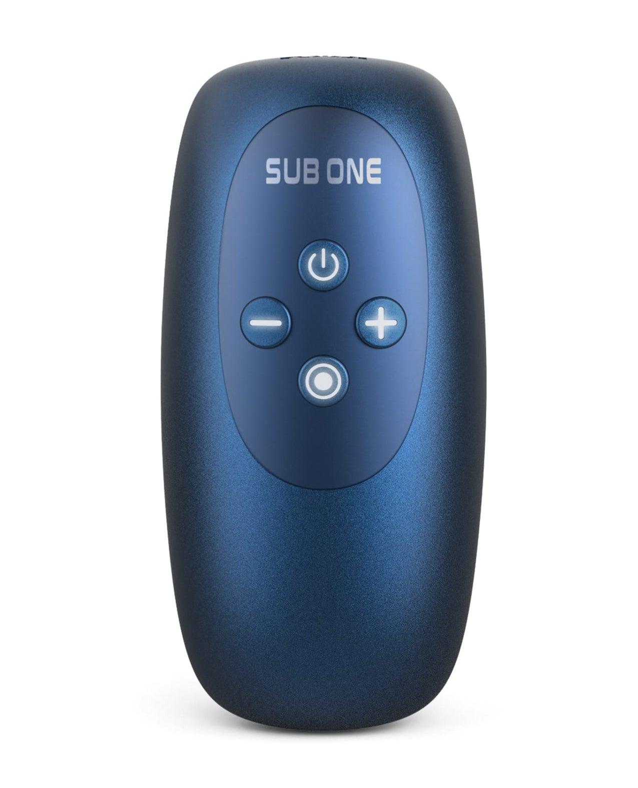 product image, Manwan Sub-One Tapping Male Masturbator - Stellar Blue