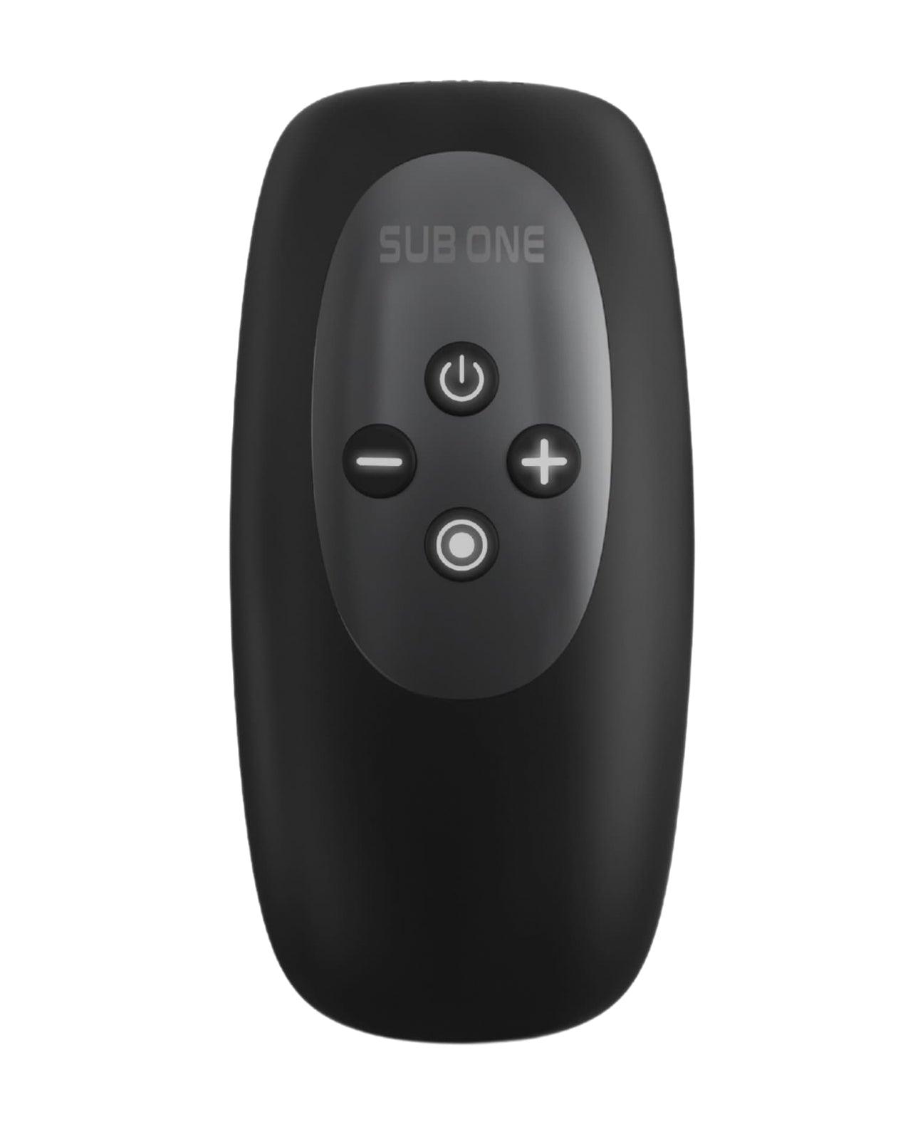 product image, Manwan Sub-One Tapping Male Masturbator - Infinite Black