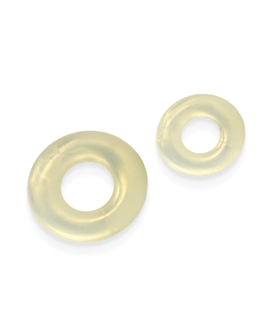 product image,Fantasia Double Stack Cock Rings - Amber