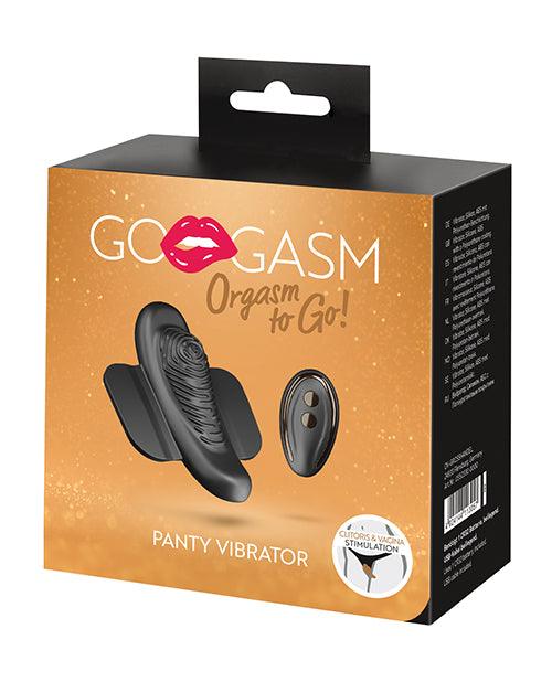 product image, GoGasm Panty Vibrator - Black
