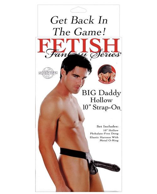 product image, Fetish Fantasy Series Big Daddy Hollow 10" Strap-On