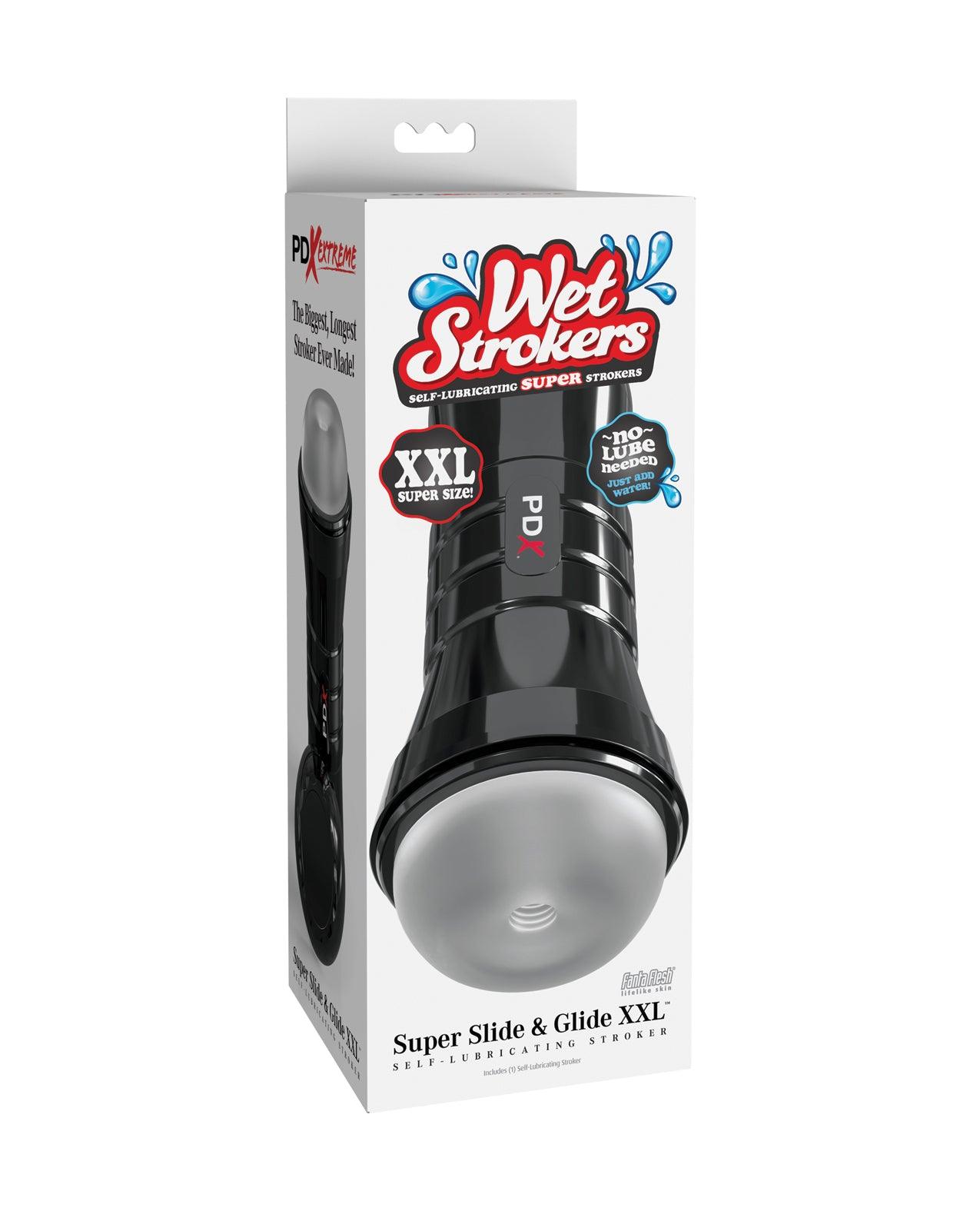 product image, PDX Extreme Wet Stroker Slide & Glide XXL - Frosted