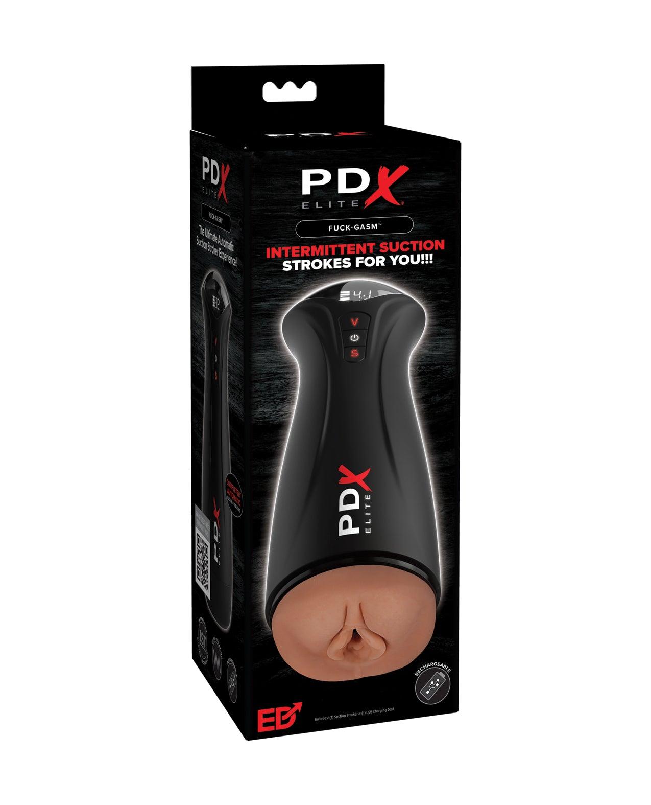 product image, PDX Elite Fuck Gasm stroker Stroker - Brown
