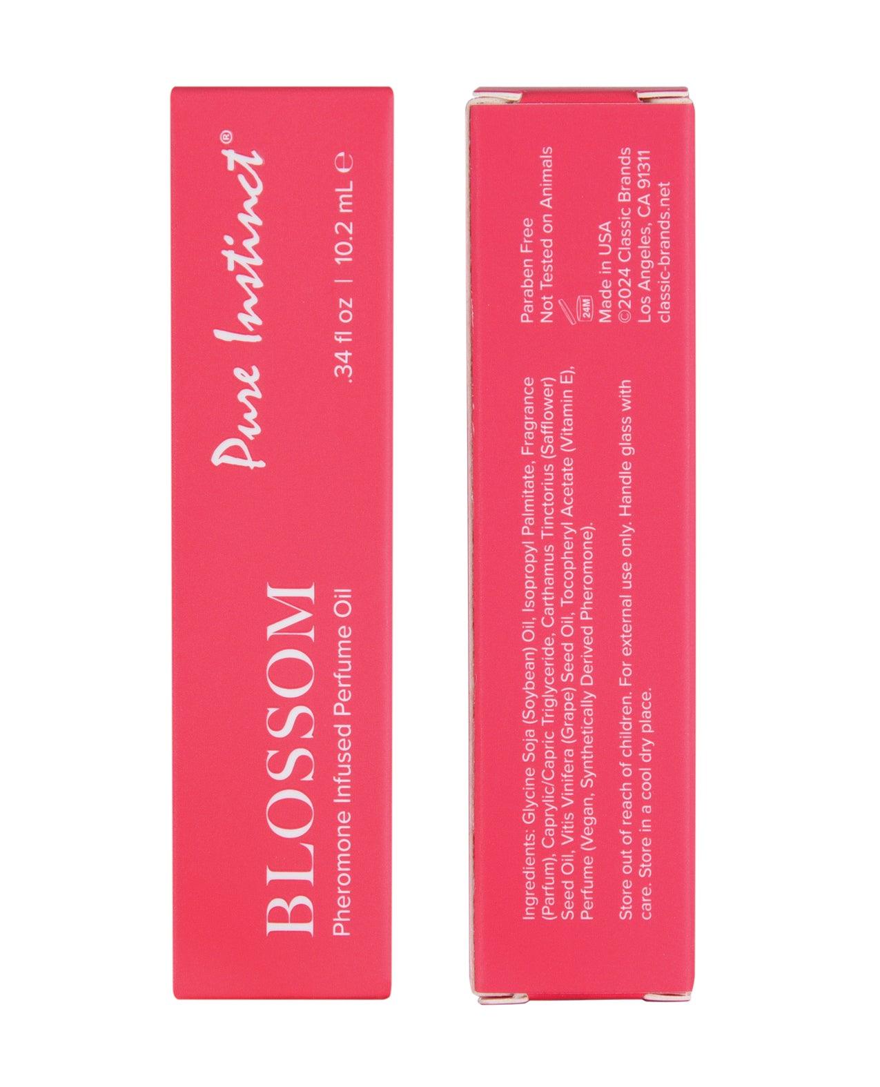 Pure Instinct Pheromone Perfume Oil Roll On Blossom - 10.2 ml