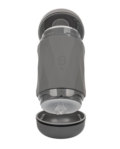 image of product,Milk Master Vibro Squeeze stroker Stroker - Black