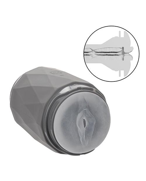 image of product,Milk Master Vibro Squeeze stroker Stroker - Black