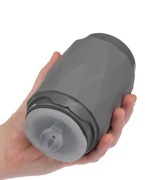 image of product,Milk Master Vibro Squeeze stroker Stroker - Black
