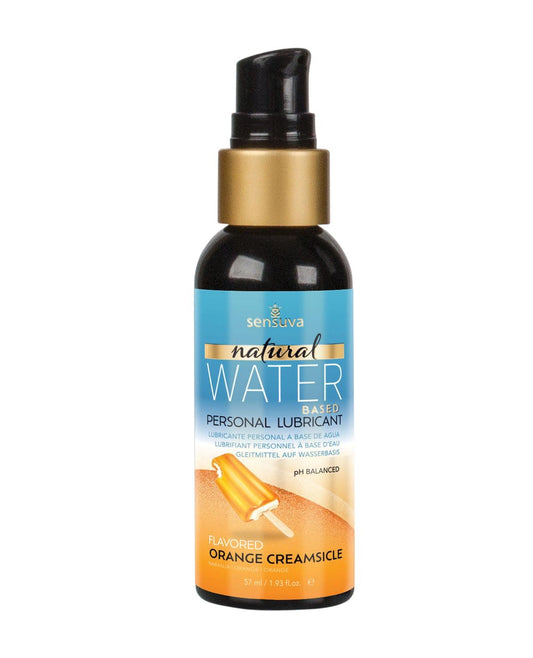 product image,Sensuva Natural Water Based Personal Moisturizer - 1.93 oz Orange Creamsicle