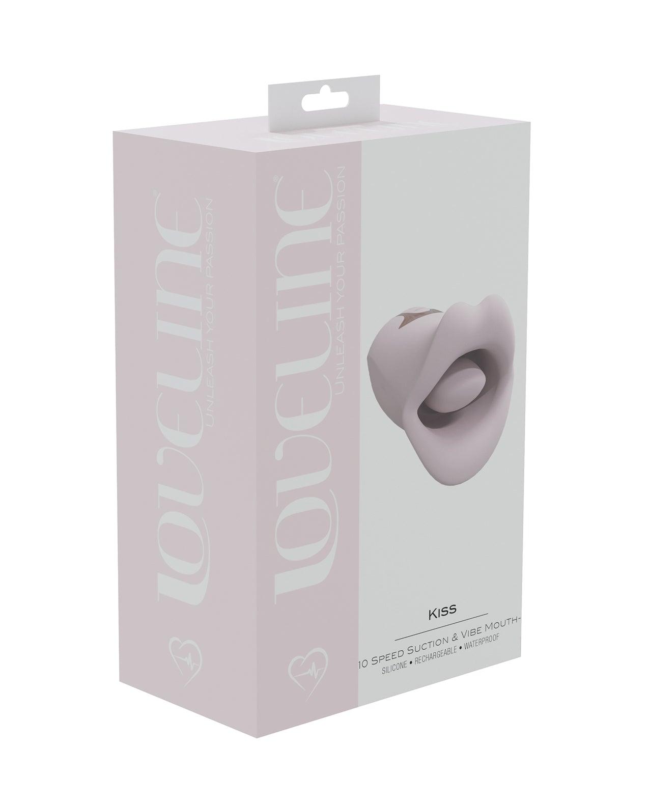 product image, Shots Loveline Kiss Suction & Mouth Vibe - Pink