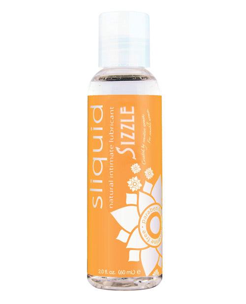 product image, Sliquid Naturals Sizzle Lubricant - 2 oz