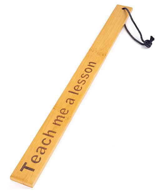 product image, Spartacus Bamboo Paddle - Teach Me a Lesson