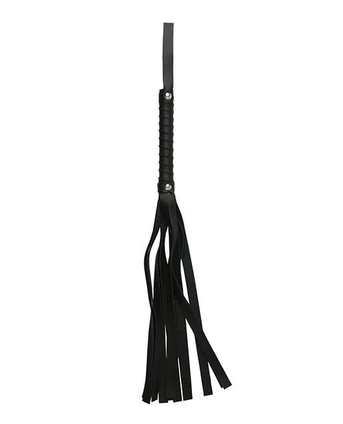 product image,Sex & Mischief Faux Leather Flogger - Black