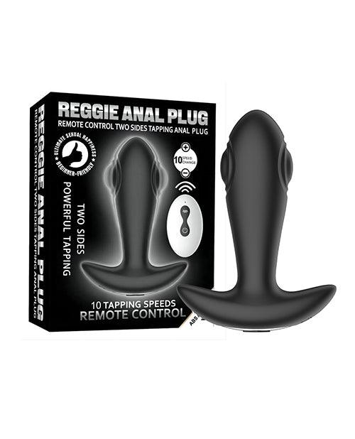 product image, Reggie Tapping Anal Plug - Black