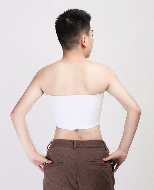 image of product,Gender Fluid Strapless Chest Compression Binder -