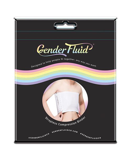 image of product,Gender Fluid Strapless Chest Compression Binder -