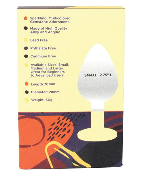 product image,Voodoo Walk Small Metal Plug - Silver