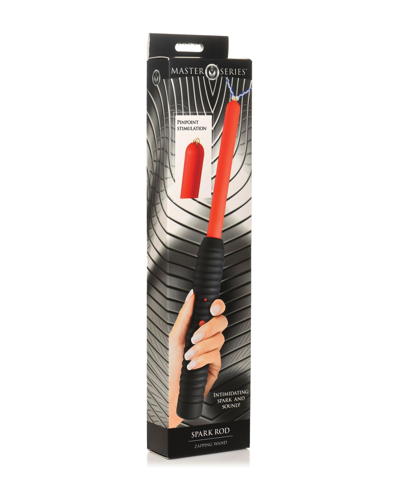 product image, Master Series Spark Rod Zapping Wand - Red/Black