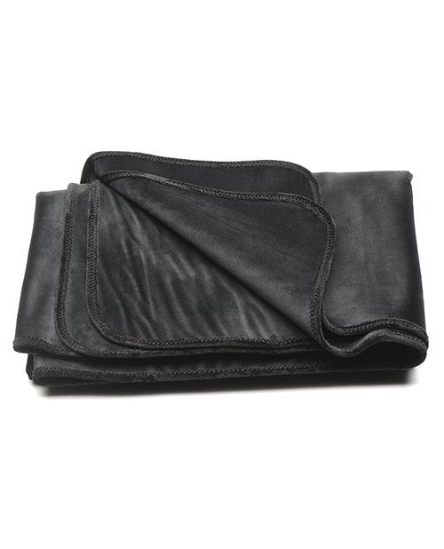product image, Bedroom Bliss Love Cover Waterproof Throw Blanket - Black
