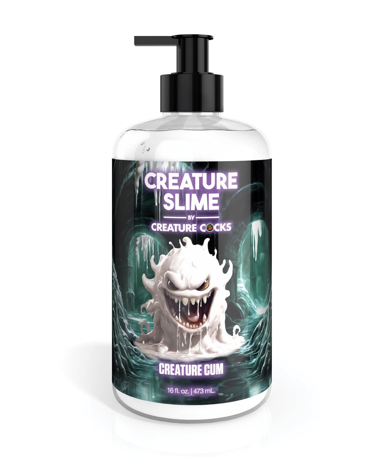 product image, Creature Cocks - Creature Slime Creature Cum Unscented Jizz Lubricant 16oz